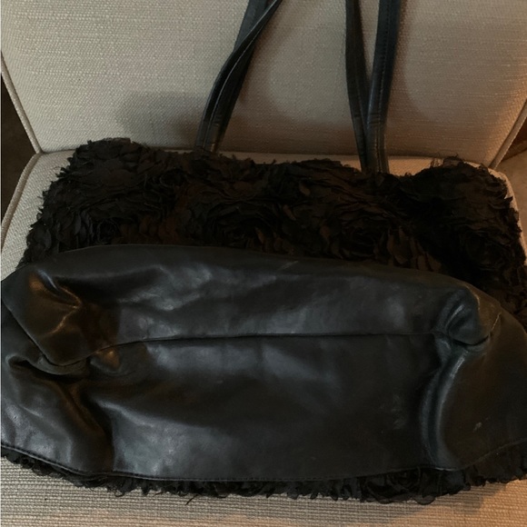 Donna Karan flowered embossed tote - Picture 3 of 4